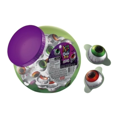 CHICLE BRINCLETS BOLA OLHO POTE C/ 50 UN