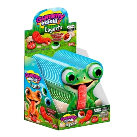 BR GUMMY MANIA LAGARTO DP C/20 UN