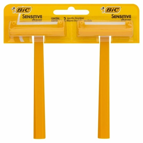 AP BIC BARBEAR SENSITIVE AMARELO 24 UNIDADES