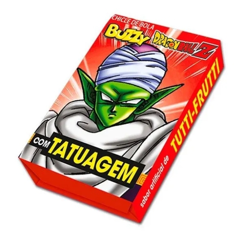 CHICLE BUZZY DRAGON BALL TATTOO TUTTI FRUTTI 90UN