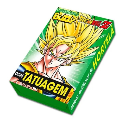 CHICLE BUZZY DRAGON BALL TATTOO HORTELA 90UN