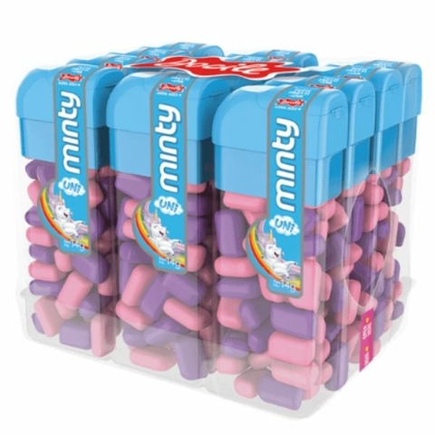 PASTILHA X DOCILE TUTI FRUTI 12 UNIDADES MINI MINTY