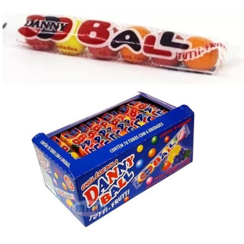 CHICLE DANNYL BALL TUTIFRUIT 78 UN