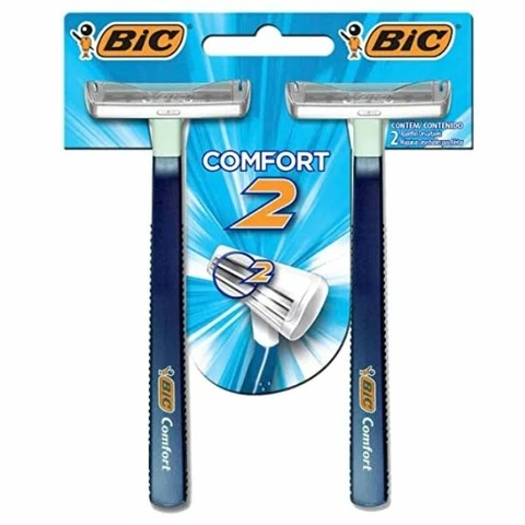 APARELHO BIC BARBEAR CONFORT AZUL 24 UNDIDADES 2 LAMINAS