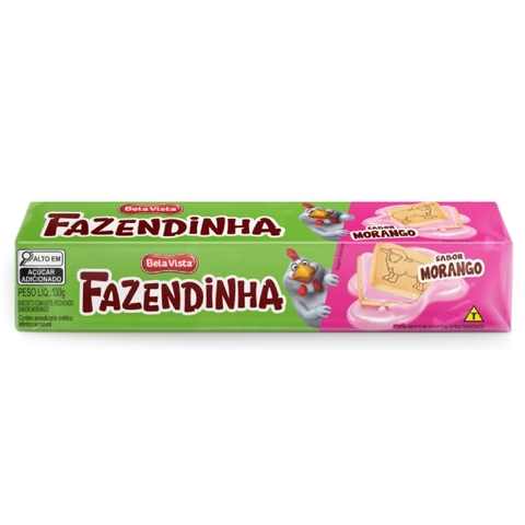 BISC RECH MORANGO 130GR FAZENDINHA