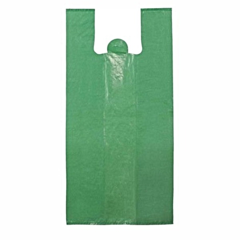SACOLA VERDE 38X48 400 UND RECICLADA