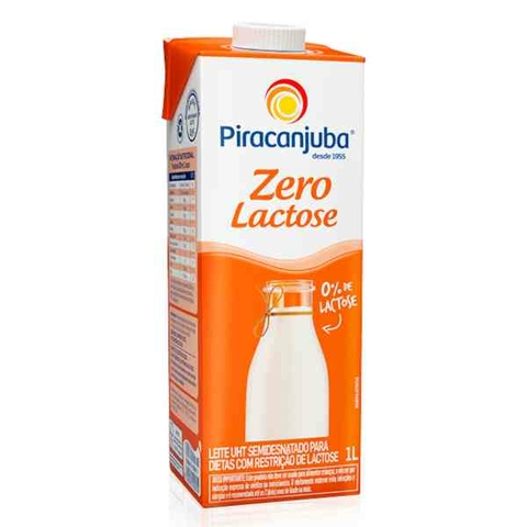 LEITE ZERO LACTOSE 1LT PIRACANJUBA