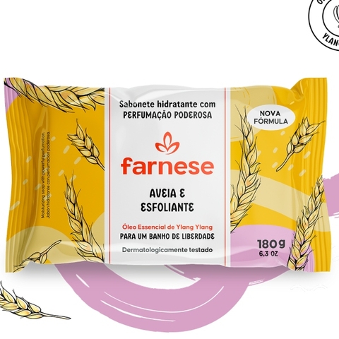 SABONETE-FARNESE AVEIA E ESFOLIANTE 180GR