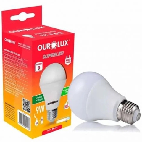 LAMPADA SUPERLED OURO 6W BIV 6500K CX