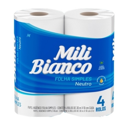 PAPEL HIG 30M BIANCO NEUTRO 16X4