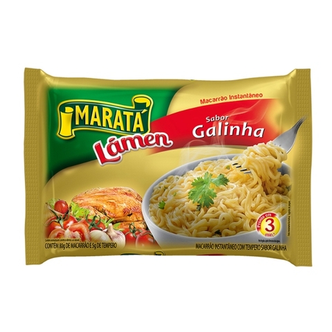 MACARRÃO INST GALINHA 74 GR MARATA