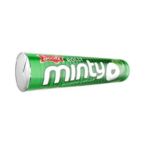 PASTILHA ROLLY MINTY HORTELA 16 UNIDADES
