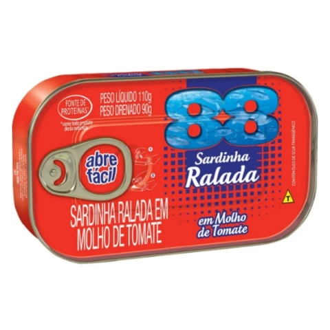 SARD 88 MOLHO TOMATE RALADA LT ABRE FACIL 125GR