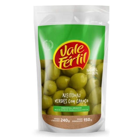 AZEITONA 150G DOY PACK VALE FERTIL