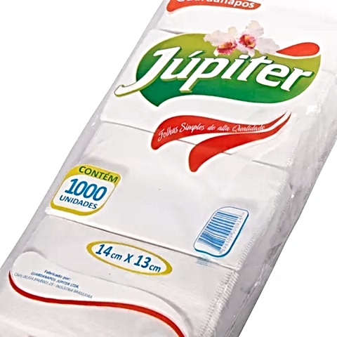 PAP GUARDANAPO 14X13CM 4X250 UN JUPITER