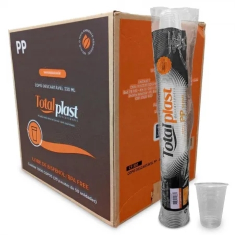 COPO PP 200 TOTALPLAST 100UNID