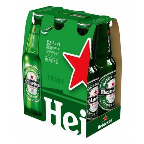 BEB CERVEJA HEINEKEN GF 250ML CX12/UN