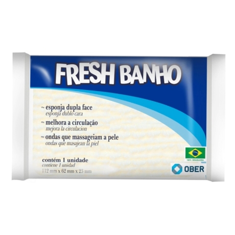 ESPONJA FRESH BANHO 112 X 62 X 23MM