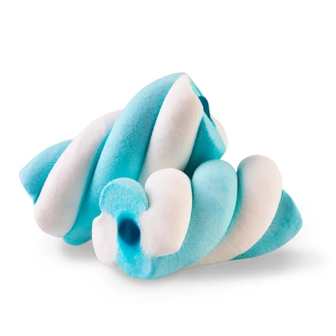 MAXMALLOWS TWIST AZUL/BRANCO BAUNILHA 250g