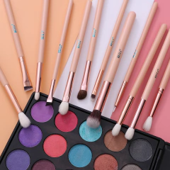 SET 12 BROCHAS PARA OJOS PELO MIXTO BEILI - comprar online