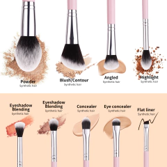 SET 9 BROCHAS PARA ROSTRO Y OJOS - comprar online