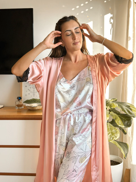 Bata/ kimono rosa Dior