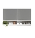 Alacena SORRENTO 1.40 cascina gris *