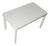 Mesa GARDEN LIFE Bali Rectangular 120x70cm Plastico Blanco PVC *