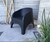 Sillon simil ratan NEPAL negro *