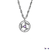 Colgante Antahkarana Reiki en Plata 925 con Cristal Swarovski