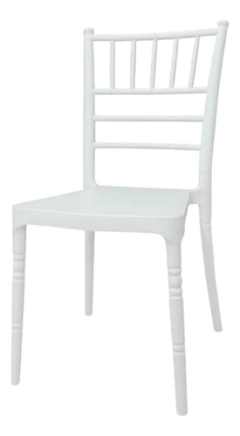 Pack 4 Sillas Tiffany Plastica Reforzada Eventos - en internet