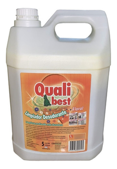 Limpiador Desodorante Pisos Superficies X 5 Ltrs Qualibest - CLEAN LAB SRL