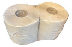 Bobina Jumbo Doble Hoja Beige Rollo X 400 Mtsx20x2 Un Ln