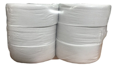 Papel Higienico Blanco Jumbo 500 Mts X 6 Unidad Cono Grande