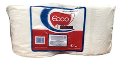 Bobina De Papel Toallas Blanca 400 Mts X 20 Cm X 2 U Ecco Dh