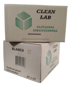 Toallas Papel Intercaladas Manos Blancas Caja X 5