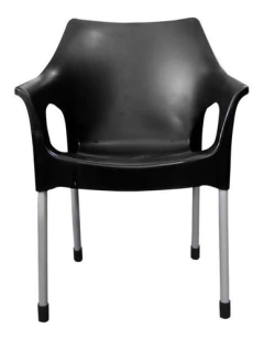 Silla Comedor Apilable Patas Caño Sillon Zafiro Pack 2 - comprar online