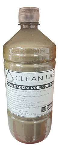 Cera Liquida Para Pisos De Madera Color Roble Oscuro X 1 Lt.