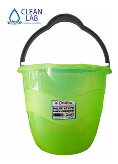 Balde Plastico Linea Premium 10 Lts Colores - comprar online