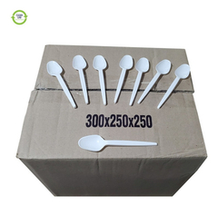 Cucharas Plastico Blancas Tipo Sundae Descartable Caja 1000u - comprar online