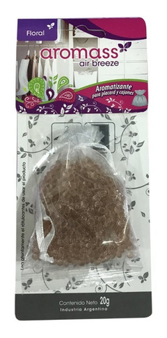 Aromatizante Para Placard Y Cajones Aromass X 20 Gr X 3 Un