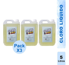Cloro Liquido Puro Para Piletas X 5 Lts. Fabrica Pack X 3 Un - comprar online