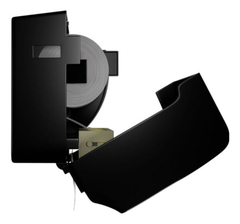 Dispenser Con Palanca Negro Para Toalla En Rollo Nobre - tienda online