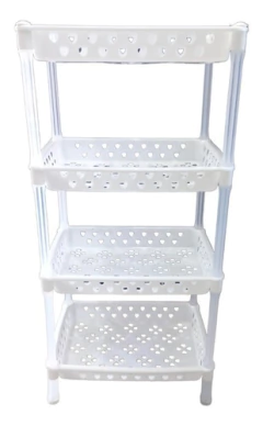 Canasto Multiuso Rectangular 4 Niveles 30x23x64 Cm - comprar online