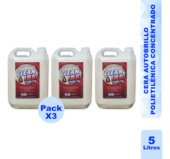 Cera Polietilenico Natural Concentrada X 5lts Pack X 3 Un.