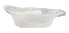Bañera Para Bebe Plastica Transparente Cristal Colores Color Blanco - comprar online
