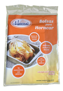 Bolsas Para Horno Pack X 100 Un (30 X 45 Cm C/ Precintos)
