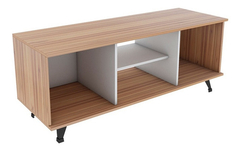 Rack Mesa Tv 4001 Led 55 Mueble De Tv Funcional Living