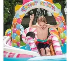 Piscina Para Niños, 206 Litros, Parque Infantil, Candy Zone, Color Intex - comprar online