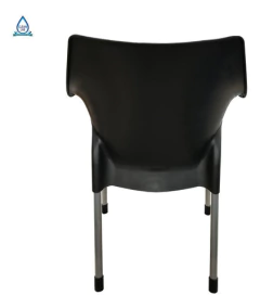 Silla Comedor Apilable Patas Caño Sillon Zafiro Pack 2 en internet
